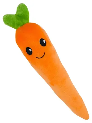 Produktbild von Nobby Hundespielzeug Plüschmöhre orange