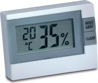 Image de TFA - Thermo-hygromètre digital 30.5005 - blanc noir