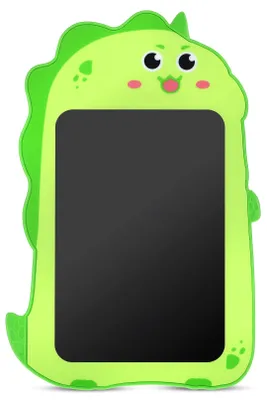 Productafbeelding van LCD-tekenbord voor kinderen, magisch bord van 8,5 inch met pen, éénkleurig, schrijf- en notitiebord, meerkleurige dinosaurus, groen, Sun Baby