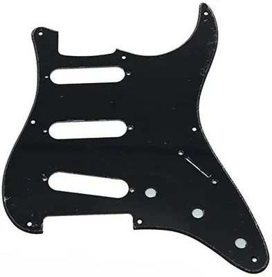 Produktbild von Vintage-Schlagbrett für Fender Stratocaster-Gitarre - Schwarz