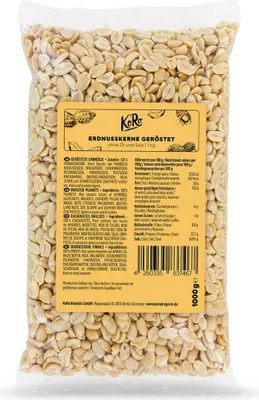 Produktbild von KoRo I Geröstete Erdnusskerne 1 kg
