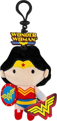 Produktbild von Cinereplicas Wonder Woman Teddy Schlüsselanhänger Rot Rot One Size