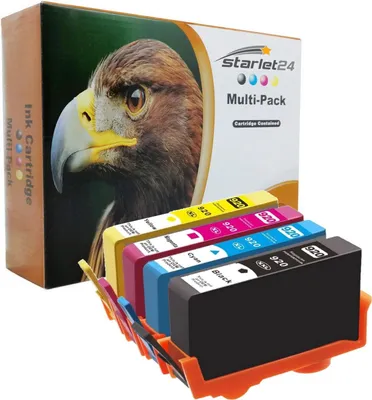 Produktbild von HP Original Druckerpatronen 920 Multipack Schwarz (53ml), Cyan, Magenta, Gelb, 4 Stück
