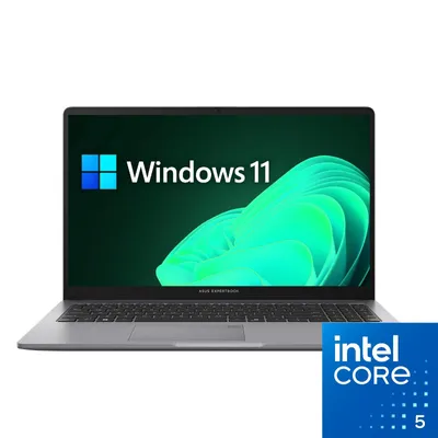 Produktbild von Asus ExpertBook P1 Laptop - Intel Core 5 210H - 15,6 Zoll Full HD - 8GB DDR5-RAM - 256GB NVMe SSD - Windows 11 Professional