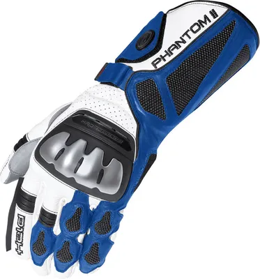 Produktbild von Held Phantom II Motorrad Handschuhe, weiß/blau, 8,5 (M)
