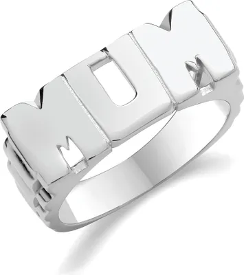 Produktbild von Edler 925 Sterling Silber Damen - Mum Ring, 63 (20.1); TRS36398RSU
