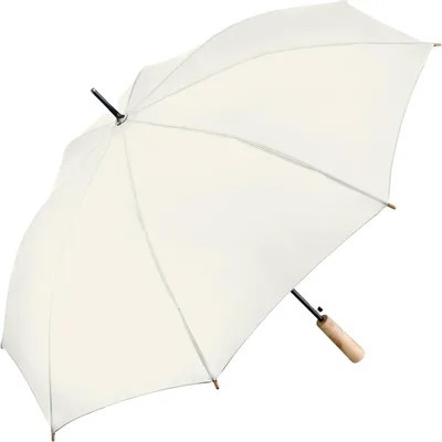 Image de Fare - « OekoBrella » WaterSAVE Parapluie droit LT6153 (85 cm x 100 cm) (blanc naturel)