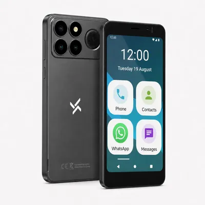 Image de Téléphone portable 4G pour seniors, sans contrat, 2900mAh, 12+32GB/512GB, reconnaissance faciale, idéal pour un cadeau, résistant aux rayures, protection des yeux, facile à utiliser. (Année : 2026)