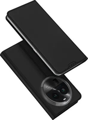 Produktbild von DUX DUCIS Skin Pro Book Hülle für Oppo Find X6 Pro - Schwarz KP27115