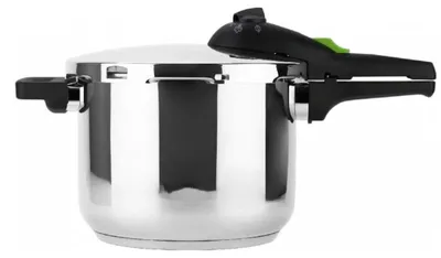 Productafbeelding van FAGOR Rapid Xpress 4, snelkookpan met inductiebasis, 4 liter, super snel, roestvrij staal 18/10, 2 drukstanden, zilver