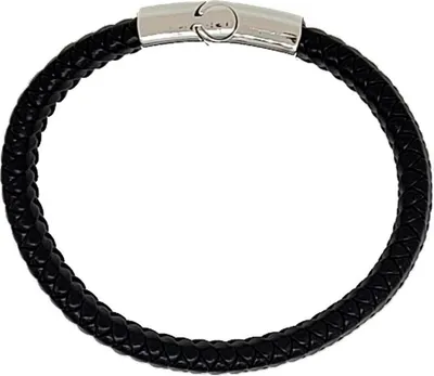Image de Jumada's - Bracelets en cuir - Bracelets en cuir - Noir - Homme - Bijoux