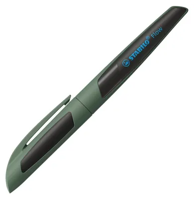 Obrázok produktu pre STABILO 5071/3-41 Plniace pero STABILO Flow SPORTY M, čierna/olivovo zelená