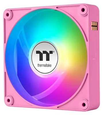 Image de Thermaltake CT120 EX Reverse Fan Pink 3 Pack ARGB Sync