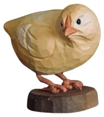 Produktbild von Wildlife Garden Dekovogel DecoBird Küken Curious Chick Gelb