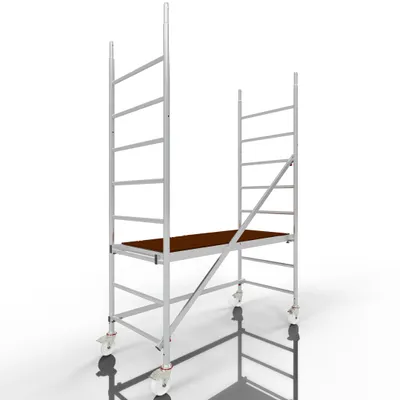 Image de ALTEC Rollfix 2.0 300, roulettes incluses (Ø 125 mm) - Echafaudage de chantier