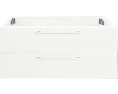 Produktbild von Differnz Waschbeckenunterschrank Somero BxHxT 80 x 45x 38 cm weiß hochglanz
