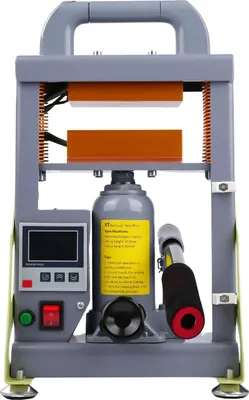 Produktbild von Hydraulische Heißpressmaschine, Doppelte Heizplatte, Tragbares Design, grau
