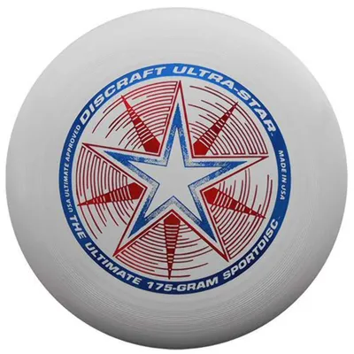 Immagine prodotto di Disco da Ultimate Frisbee da 175 grammi, colore bianco, ideale per sport e giochi