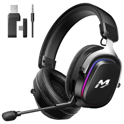 Obrázek produktu pro Bezdrátová herní sluchátka MANKIW pro PS5, PS4, PC a Switch, s 7.1 surround zvukem