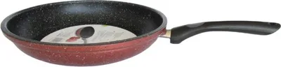 Obrázek produktu pro Pánev Rosberg R51319G26, 26 cm, mramorový povrch, indukce, bordó melanž