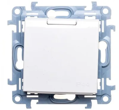 Produktbild von Kontakt-Simon CGZ1BZ.01/11, Weiß, Kunststoff, IP44, 250 V, 86 mm, 44 mm