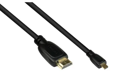 Produktbild von HDMI 2.0b Kabel Typ A auf Micro Typ D, 1,5m, 4K UHD, 18 Gbit/s