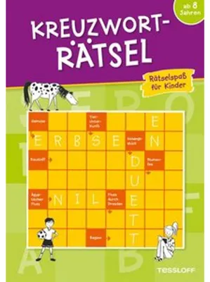 Immagine prodotto di Kreuzworträtsel: Rätselspaß für Kinder (grün)