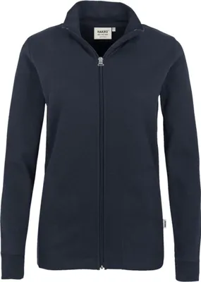 Produktbild von HAKRO Interlock Sweatjacke Damen #227 Gr. XL tinte