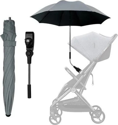 Productafbeelding van Parasol voor kinderwagen grijs