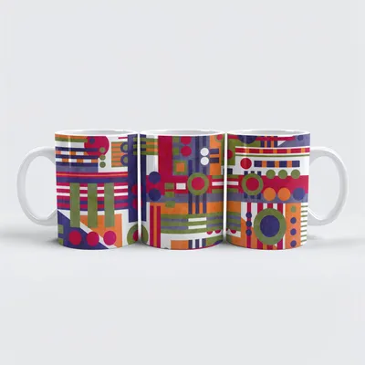 Produktbild von Keramik Tasse mit individuellem Design von Shelly Bremmer, 330ml, spülmaschinen- und mikrowellenfest