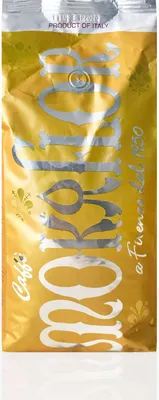 A product shot of a bag of coffee beans.