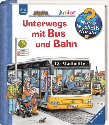 Obrázok produktu pre Ravensburger 32672 WIESO? WESHALB? WARUM? Unterwegs mit Bus und Bahn