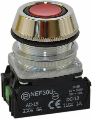 Obrázok produktu pre NEF30-UKXY červené tlačidlo W0-NEF30-UK XY C