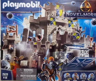 Produktbild von PLAYMOBIL Große Burg von Novelmore, 70220