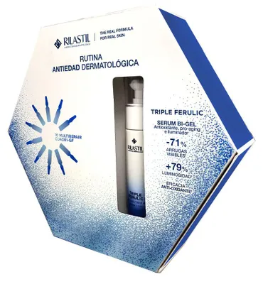 Image de Rilastil Triple Ferulic Anti-Aging Set 30ML + 10 Ampoules