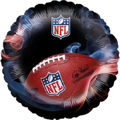 Produktbild von NFL Folienballon Ø45cm Motiv 1 Folienballon für Kindergeburtstag Superbowl Party