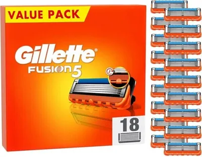 Produktbild von Gillette Ersatzklingen 18er Pack – 5-fach Klingen mit Präzisionstrimmer