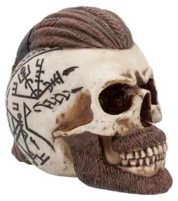 Produktbild von Nemesis Now - "Ragnar" Totenkopf Ornament CD2565 (16 cm) (Braun)