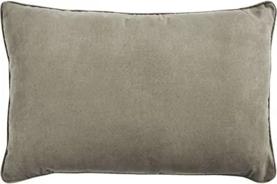Immagine prodotto di Cuscino in camoscio grigio 60x40