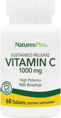 Produktbild von Natures Plus Vitamin C 1000 mg - 60 Tabletten