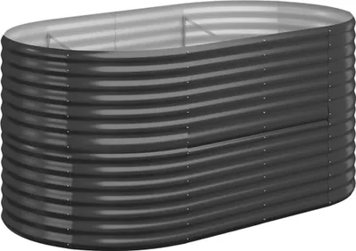 Produktbild von vidaXL Hochbeet Verzinkter Stahl 152x80x68 cm Anthrazit