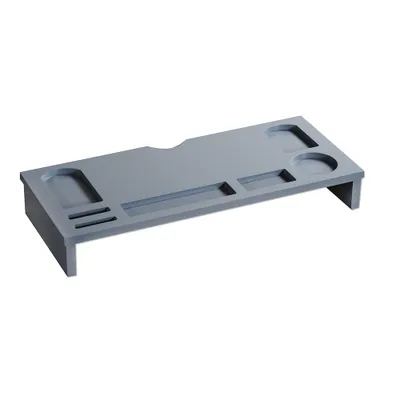 Produktbild von KESPER Schreibtisch-Organizer & Monitorständer, grau, 60 x 30 x 8,5 cm, 5882213