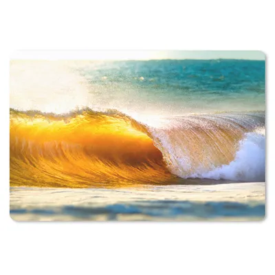 Produktbild von MuchoWow® Schreibtischunterlage Strand - Meer - Golf 60x40 cm - XXL Mauspad - Großes Mauspad