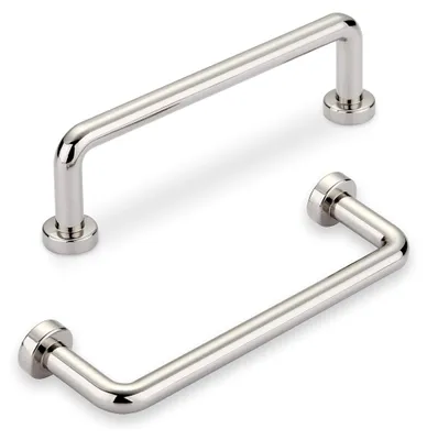 Produktbild von 10 Stück Möbelgriffe aus Zinklegierung für Schränke und Schubladen, 96 mm Lochabstand