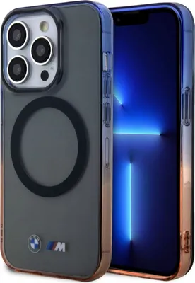 Produktbild von Bmw Gradient Bumper Magsafe Case Für Iphone 15 Pro - Grau