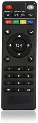Obrázok produktu pre Diaľkové ovládanie 3 v 1, náhradné, pre Android Box Mini - kompatibilné - čierna