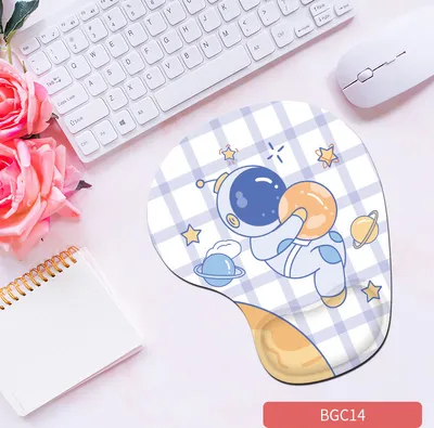 Obrázek produktu pro INF Ergonomická podložka pod myš s opěrkou zápěstí - pohodlná a protiskluzová Vícebarevné5
