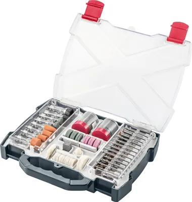 Produktbild von GRAPHITE Zubehör für Minischleifer, Satz mit 99 Stück
