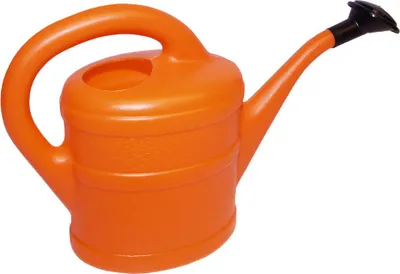 Produktbild von Geli Gieskanne mit Besenkopf - orange - Kunststoff - 1 Liter - 27 cm
