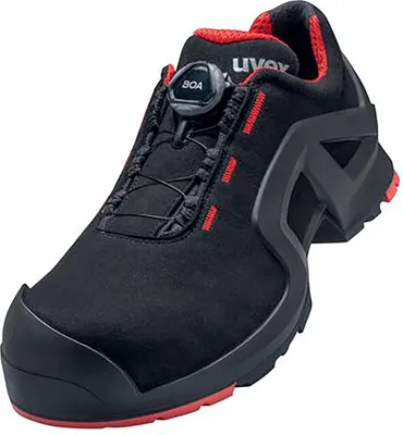 Obrázok produktu pre uvex 1 support low topánky S3 black, red šírka 11 veľkosť 43